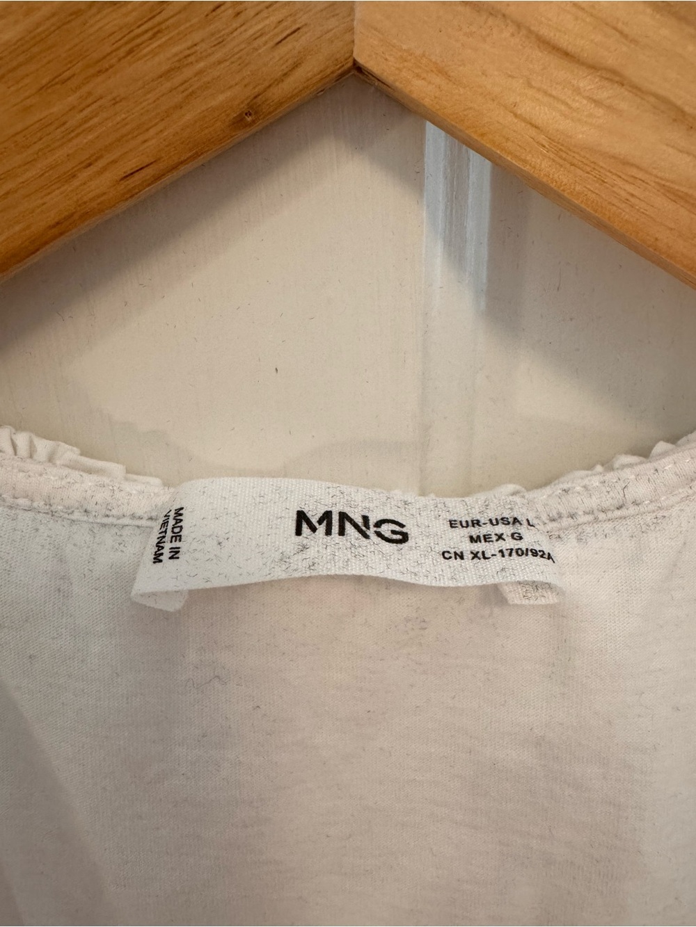 Mango // Ruffle Front Top - Picture 2 of 3